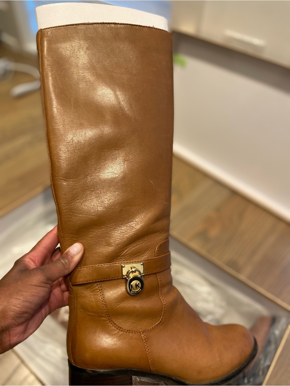 Michael Kors Hamilton Riding Boot - Picture 4 of 9